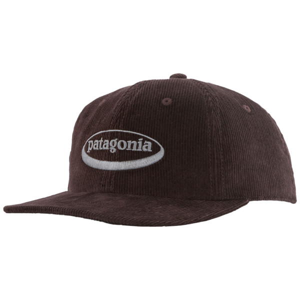 CORDUROY CAP Unisex - Cap-95 OVAL LOGO: DEN BROWN
