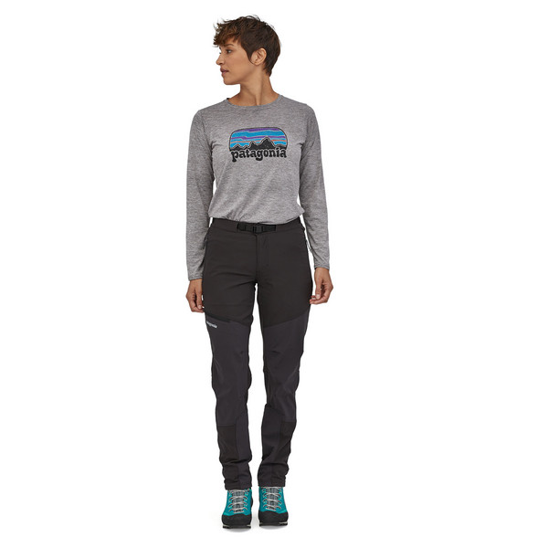 Patagonia W'S TERRAVIA ALPINE PANTS - SHORT Damen - Softshellhose Ansicht 4