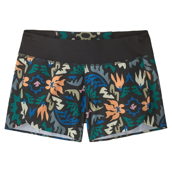 W'S STRETCH HYDROPEAK SURF SHORTS Damen - Badehose-KALEIDO: BLACK