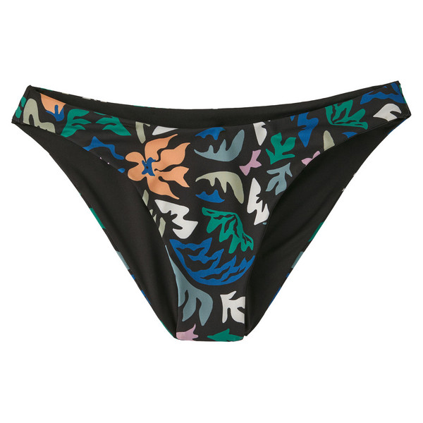 W'S REVERSIBLE CROSS SHORE BOTTOMS Damen-KALEIDO: BLACK