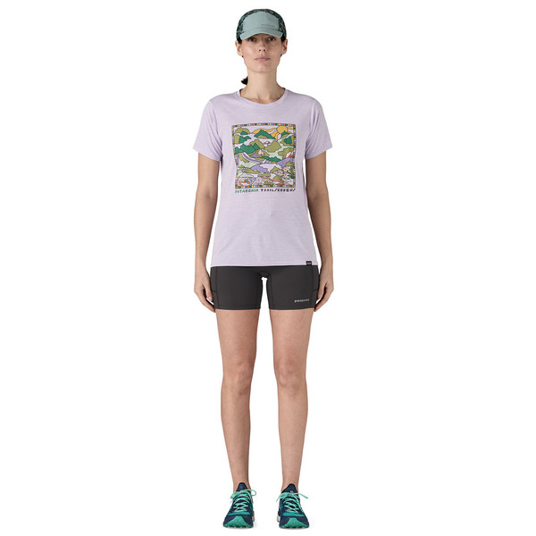 Patagonia W'S ENDLESS RUN SHORTS - 6 IN. Damen - Shorts Ansicht 4