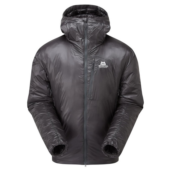 OREUS HOODED MENS JACKET Herren - Isolationsjacke-OBSIDIAN