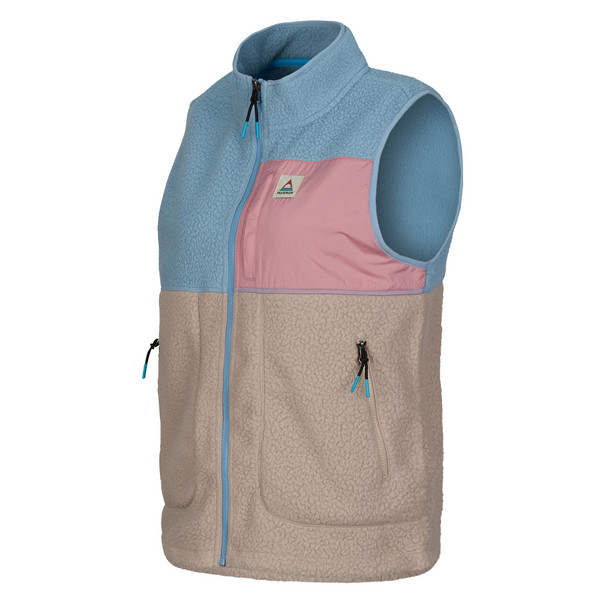 Passenger Clothing FAIRBANKS FULL ZIP RECYCLED SHERPA GILET Damen - Fleeceweste Ansicht 2