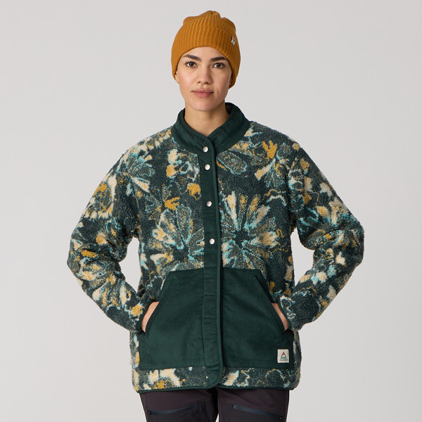Passenger Clothing CLOVER 2.0 RECYCLED SHERPA FLEECE Damen - Fleecejacke Ansicht 8