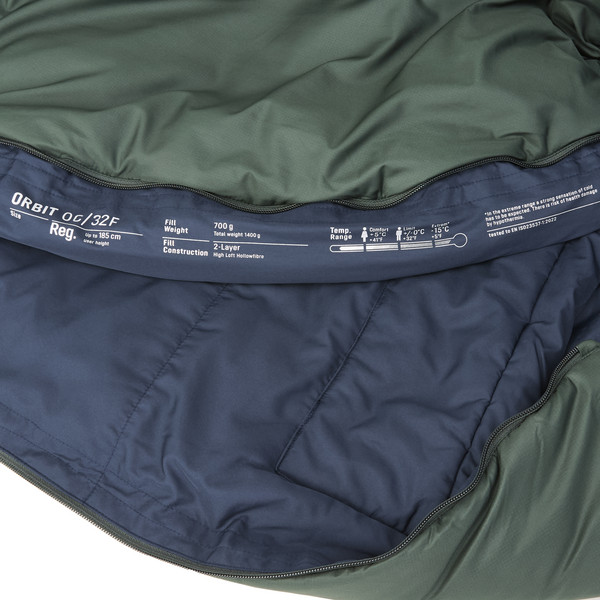 Deuter ORBIT EL 0C - Kunstfaserschlafsack Ansicht 8