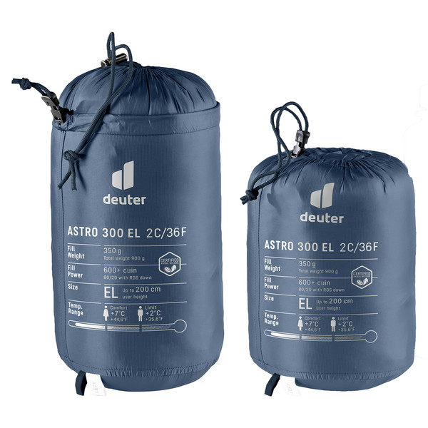 Deuter ASTRO 300 EL +2C/36F - Daunenschlafsack Ansicht 4