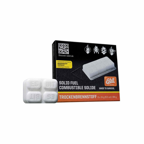 Esbit TROCKENBRENNSTOFFTABLETTEN 6X14G - Feuerstarter Ansicht 1