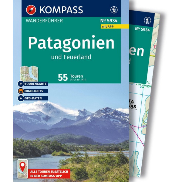 WANDERFÜHRER PATAGONIEN UND FEUERLAND, 55 TOUREN