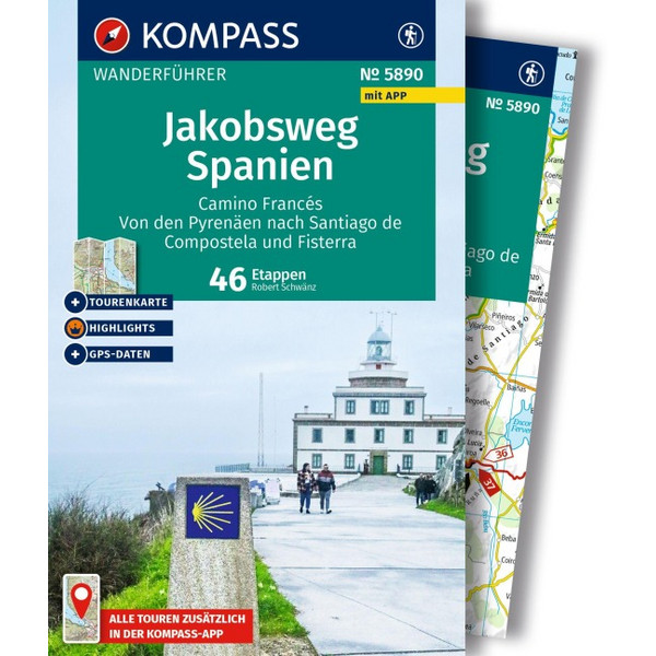 WANDERFÜHRER JAKOBSWEG SPANIEN, CAMINO FRANCÉS