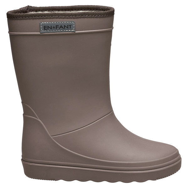 THERMO BOOTS SOLID Kinder - Gummistiefel-PINE BARK