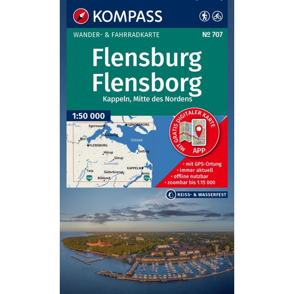 WANDERKARTE 707 FLENSBURG