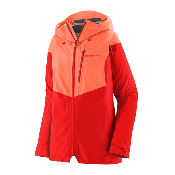 W'S SNOWDRIFTER JACKET Damen - Skijacke-SIZZLE RED