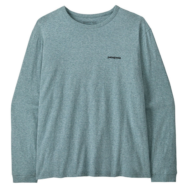 W'S L/S P-6 LOGO RESPONSIBILI-TEE Damen - Langarmshirt-BLUE SAGE