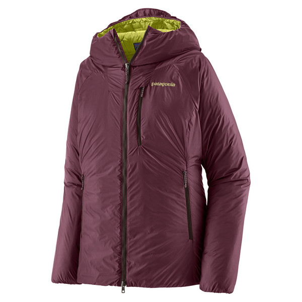 W'S DAS LIGHT HOODY Damen - Isolationsjacke-BERRY FIG