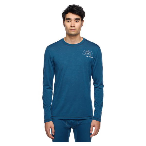 Vaude MONVISO WOOL LS T-SHIRT II Herren - Baselayer-Shirt Ansicht 3