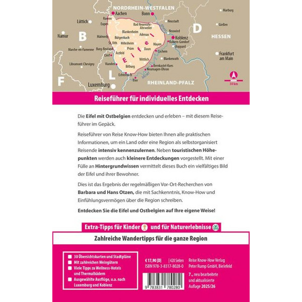 REISE KNOW-HOW REISEFÜHRER EIFEL MIT OSTBELGIEN Ansicht 2
