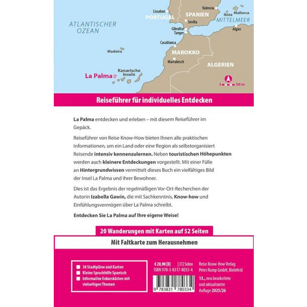 REISE KNOW-HOW REISEFÜHRER LA PALMA Ansicht 2