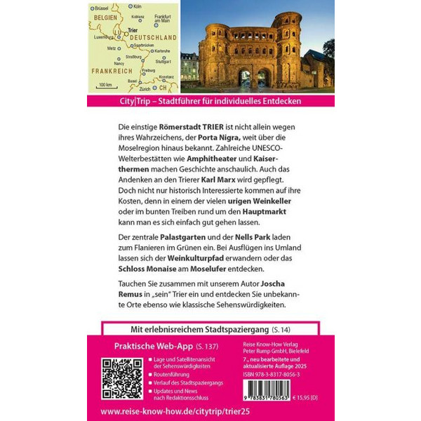 REISE KNOW-HOW CITYTRIP TRIER - Reiseführer Ansicht 2