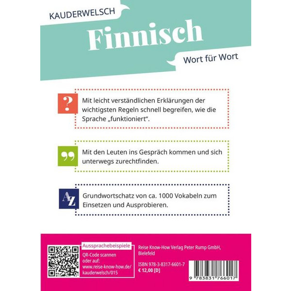 REISE KNOW-HOW SPRACHFÜHRER FINNISCH - WORT FÜR WORT Ansicht 2