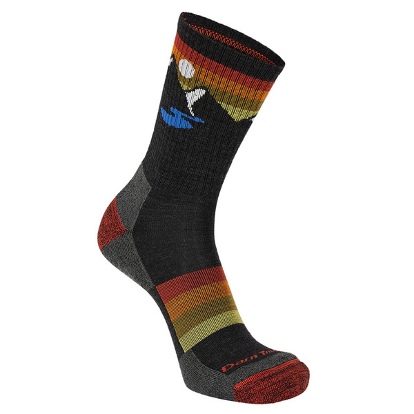Darn Tough SUNSET RIDGE MICRO CREW LIGHTWEIGHT CUSHION - Wandersocken Ansicht 1