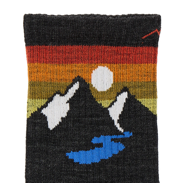 Darn Tough SUNSET RIDGE MICRO CREW LIGHTWEIGHT CUSHION - Wandersocken Ansicht 3