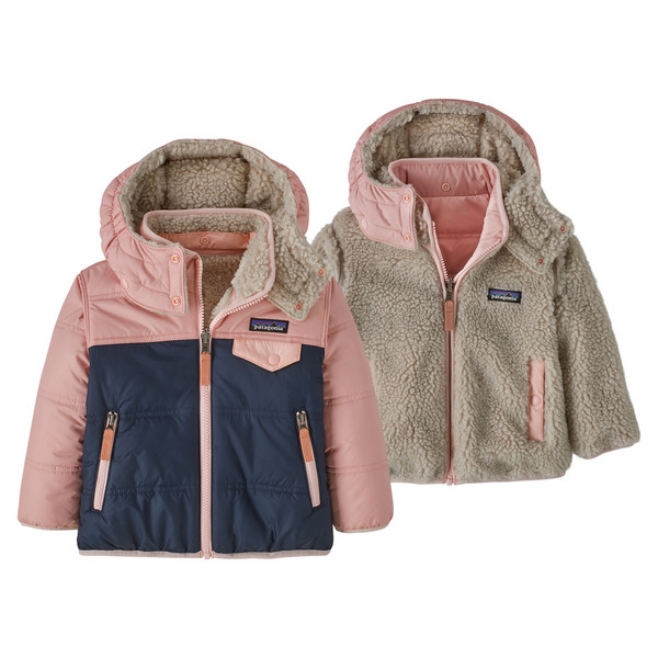 Patagonia BABY REVERSIBLE TRIBBLES HOODY Kinder - Isolationsjacke Ansicht 4
