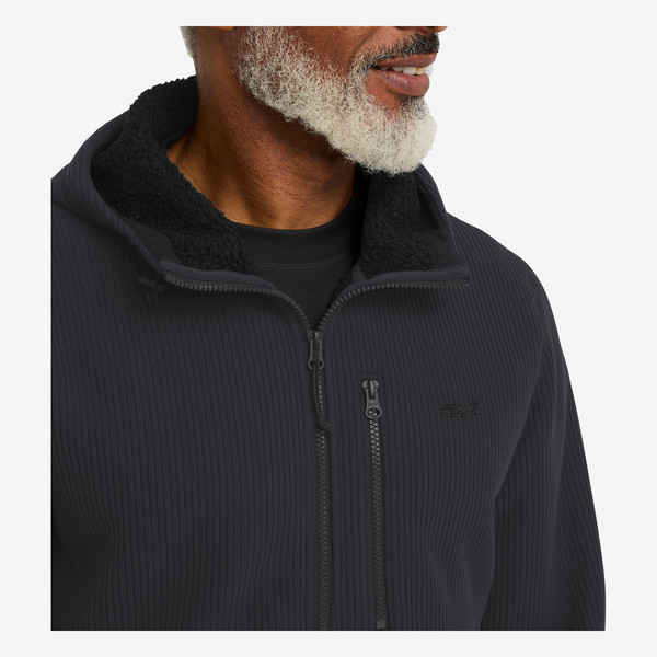 Jack Wolfskin LAKE RIDGE HOODED JKT M Herren - Fleecejacke Ansicht 10