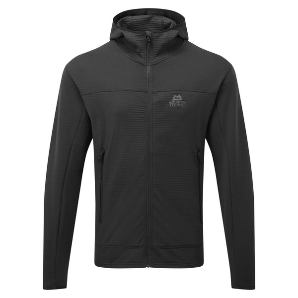 APIRO HOODED MENS JACKET Herren - Fleecejacke-BLACK