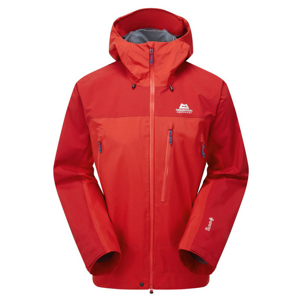 LHOTSE MENS JACKET Herren - Hardshelljacke-CHILI/CRIMSON