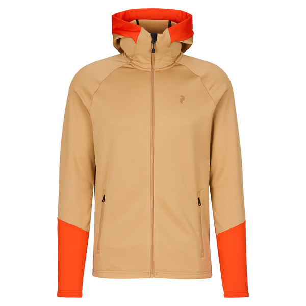 M RIDER ESSENTIALS ZIP HO Herren - Fleecejacke-SIERRA SAND-SO
