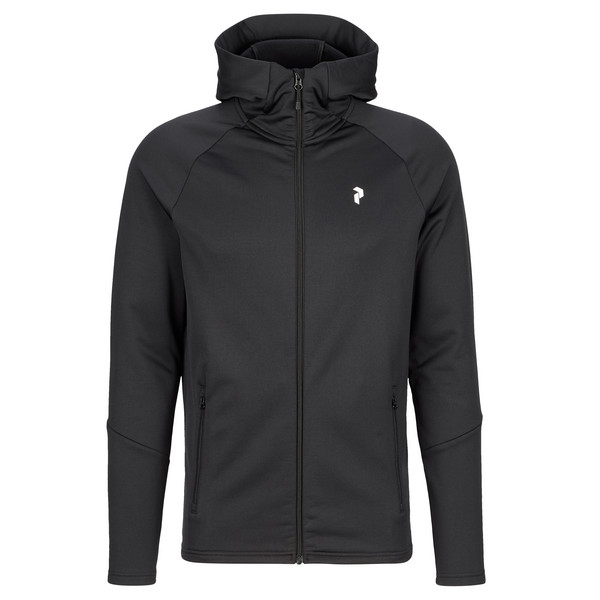 M RIDER ESSENTIALS ZIP HO Herren - Fleecejacke-BLACK/BLACK