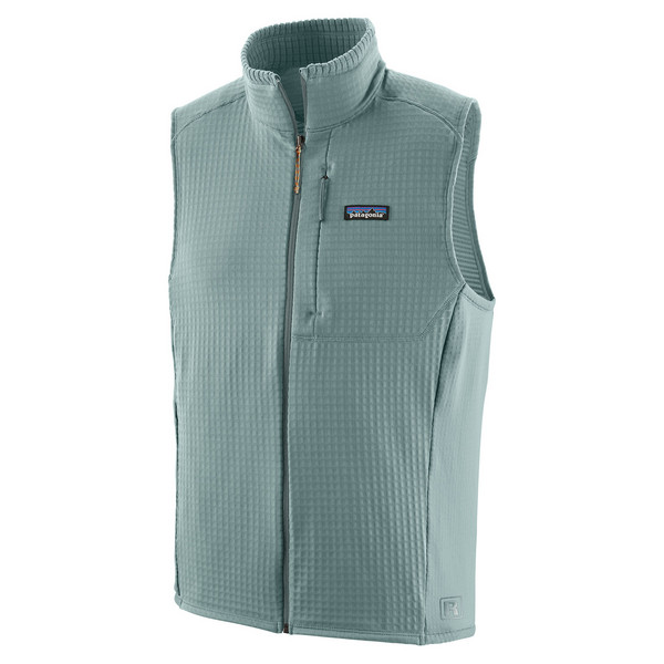 M'S R1 VEST Herren - Fleeceweste-BLUE SAGE