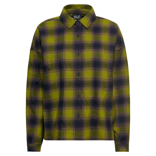 Jack Wolfskin BAJA FLANNEL SHIRT W Damen - Flanellhemd Ansicht 1