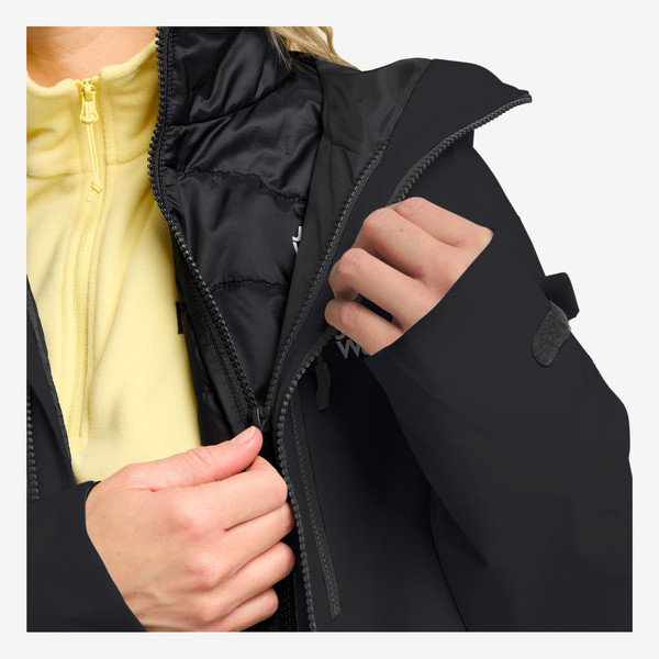 Jack Wolfskin FLOWLINE 3IN1 JKT W Damen - Doppeljacke Ansicht 13