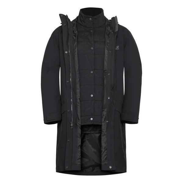 Jack Wolfskin WINTERDUNE 3IN1 COAT W Damen - Doppeljacke Ansicht 3