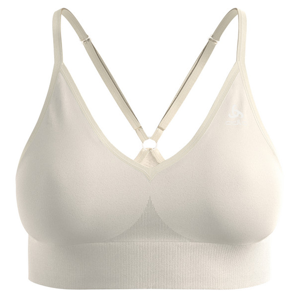 SEAMLESS LOW - PADDED SPORT BRA Damen - Sport BH-GARDENIA
