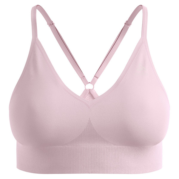 SEAMLESS LOW - PADDED SPORT BRA Damen - Sport BH-HYPER PINK