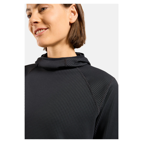 Odlo CUBIC MID LAYER HOODY Damen - Fleecepullover Ansicht 5