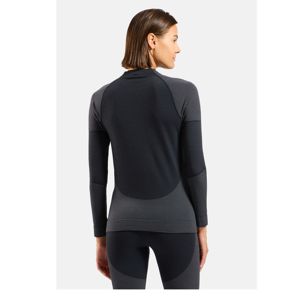 Odlo SEAMLESS PERFORMANCE WOOL BL TOP CREW NECK L/S Damen - Baselayer-Shirt Ansicht 4