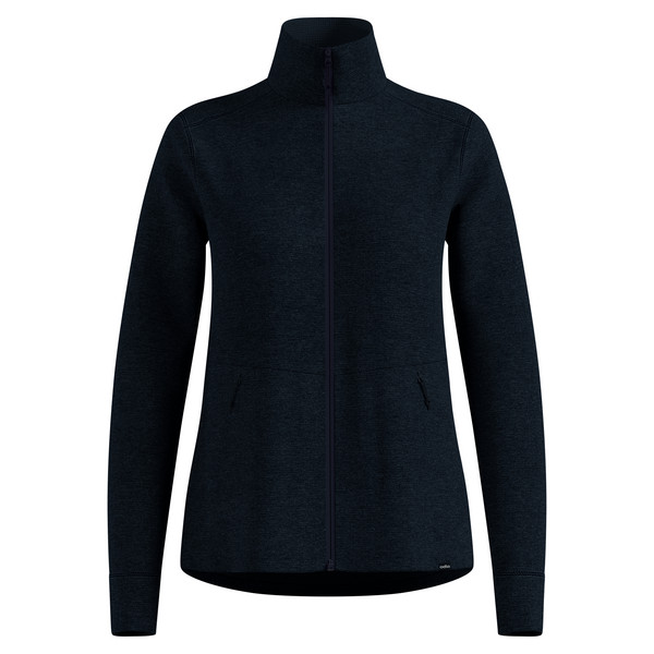 GRID FLEECE MID LAYER FULL ZIP Damen - Fleecejacke-DARK SAPPHIRE