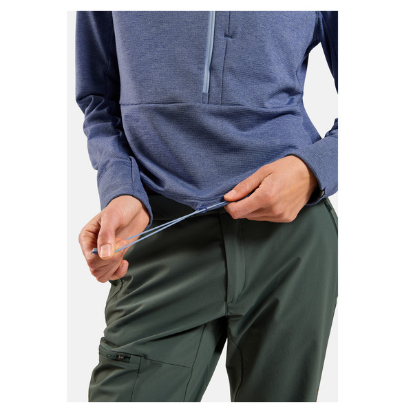 Odlo GRID FLEECE MID LAYER 1/2 ZIP Damen - Fleecejacke Ansicht 6