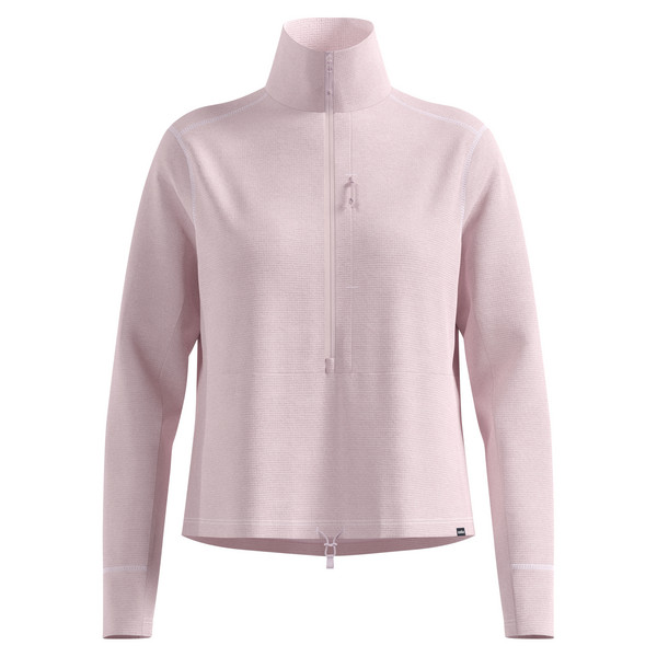 GRID FLEECE MID LAYER 1/2 ZIP Damen - Fleecejacke-ORCHID ICE