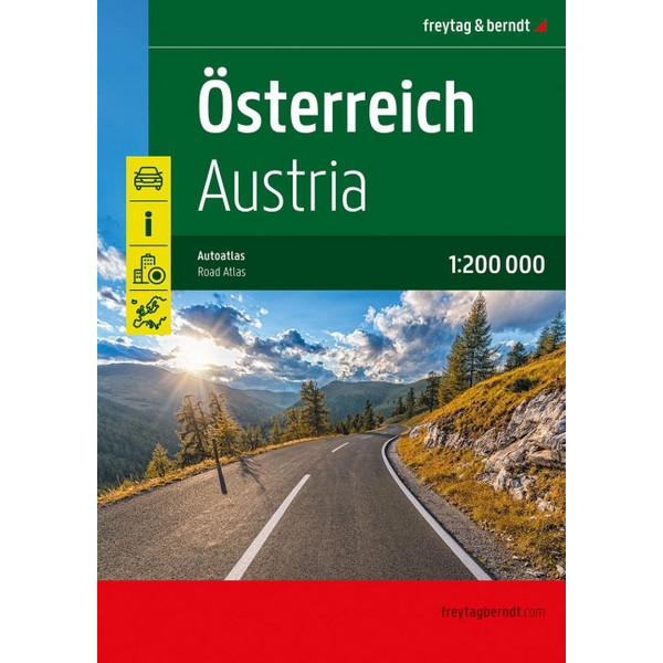 AUTOATLAS 1:200.000, FREYTAG & BERNDT - Straßenkarte