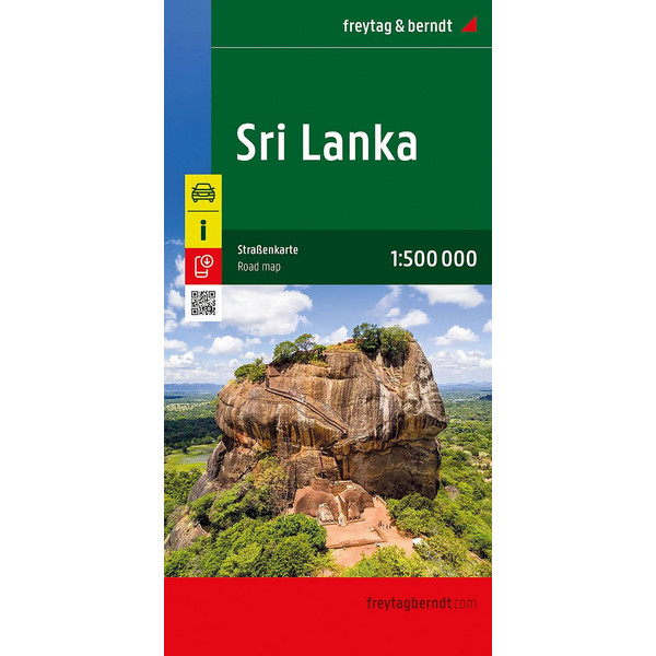 LANKA, STRAßENKARTE 1:500.000, FREYTAG & BERNDT