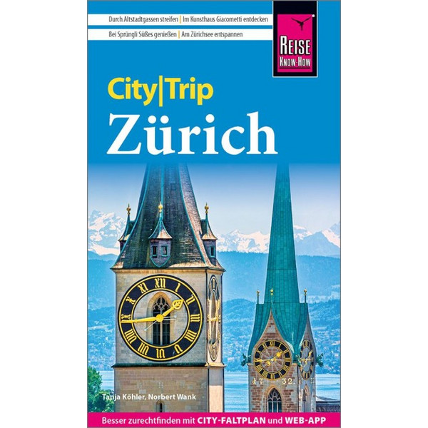 REISE KNOW-HOW CITYTRIP ZÜRICH - Reiseführer Ansicht 1