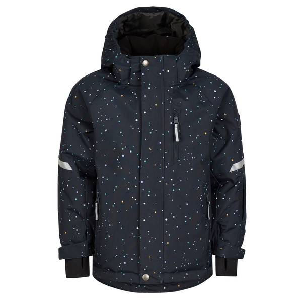 Polarn O. Pyret SNOWY PADDED JACKET AOP Kinder - Winterjacke Ansicht 1