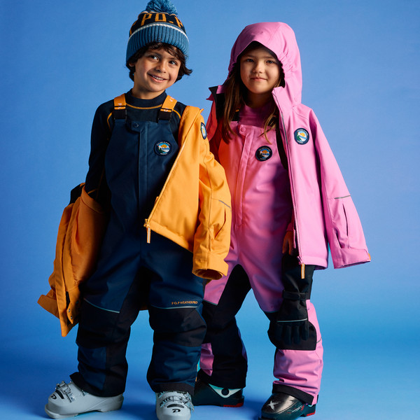 Polarn O. Pyret POWDER PANTS SOLID PO.P ADVENTURE Kinder - Skihose Ansicht 7