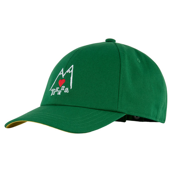 6 PANEL HEART CAP Unisex - Cap-POPPY GREEN