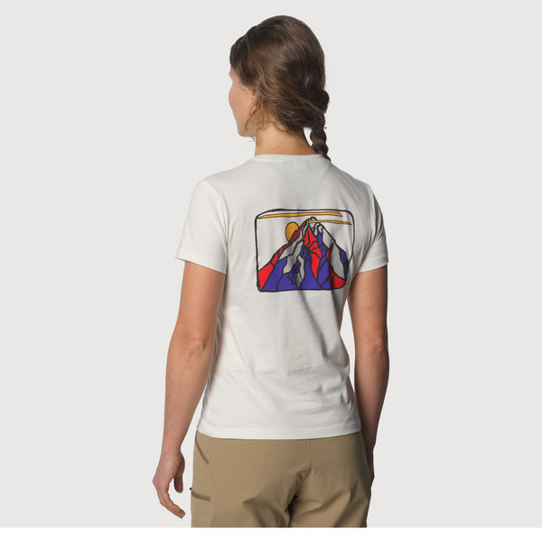 Tierra ORGANIC COTTON TEE K2 SUNSET W Damen - T-Shirt Ansicht 4