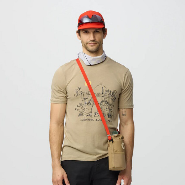 Fjällräven HOJA LUGNT WOOL T-SHIRT M Herren - T-Shirt Ansicht 3